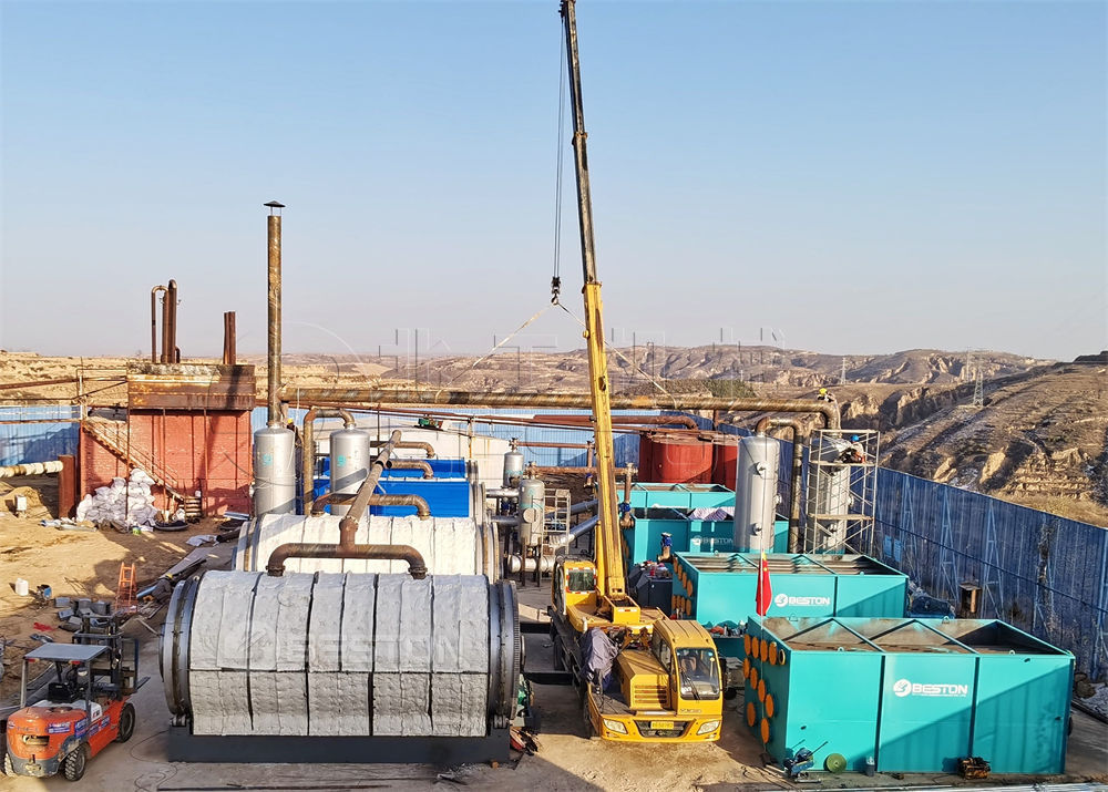 陕西榆林油泥煤焦油渣热解处理项目第1张