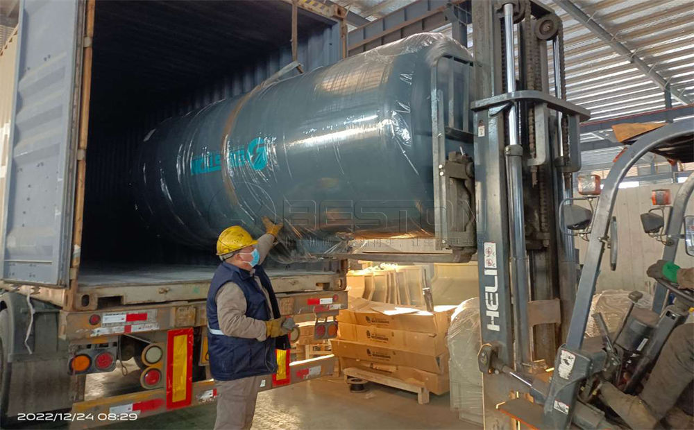 智利BLJ-16废轮胎炼油设备第7张