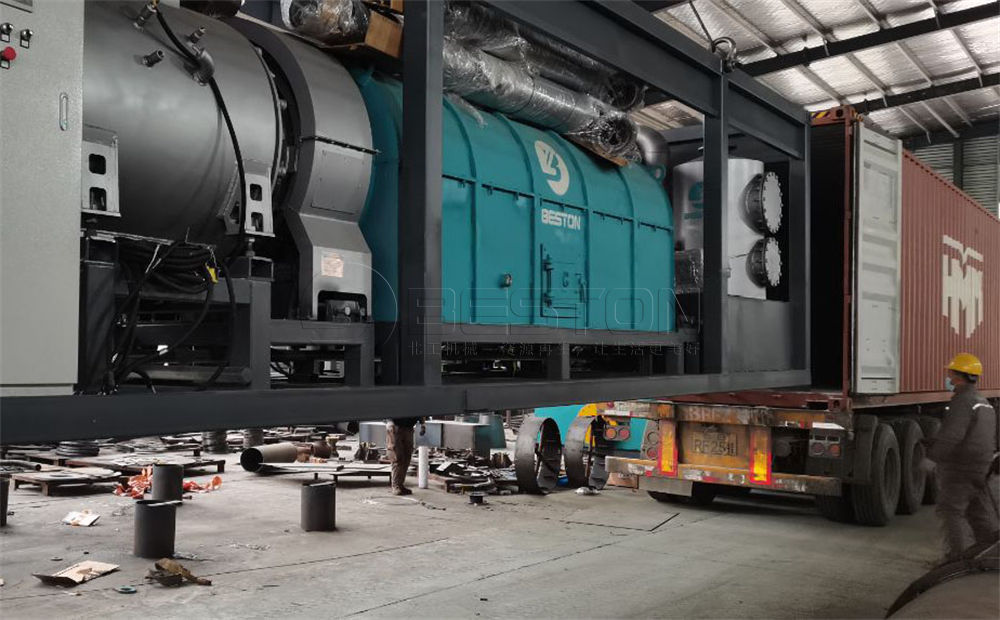 印度BST-05pro木屑炭化项目第3张