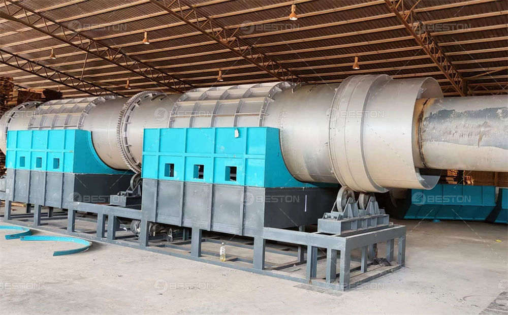 BST-30型号马来西亚木材厂废木料炭化设备第1张