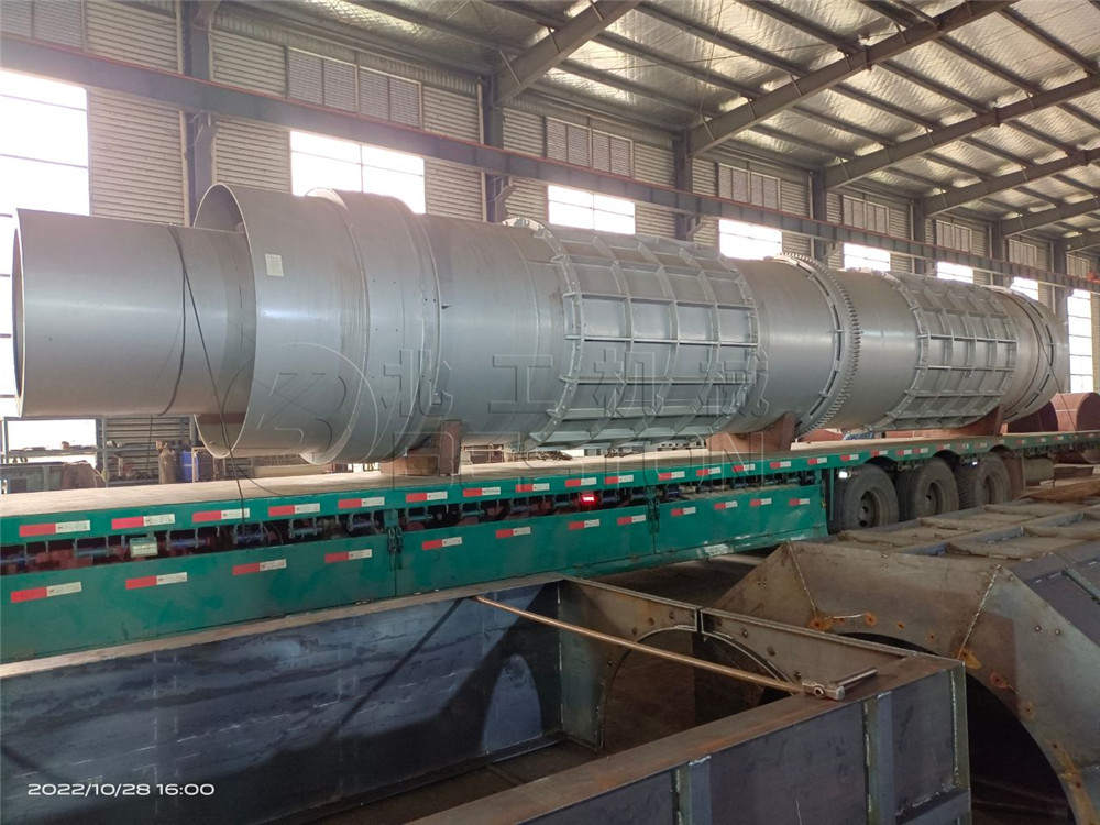 伊朗连续式炭化炉发货