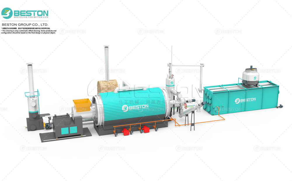 BLJ-16型号废轮胎炼油设备
