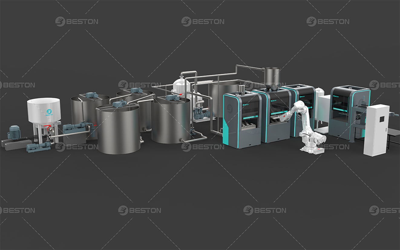 纸浆模塑设备部件导视图